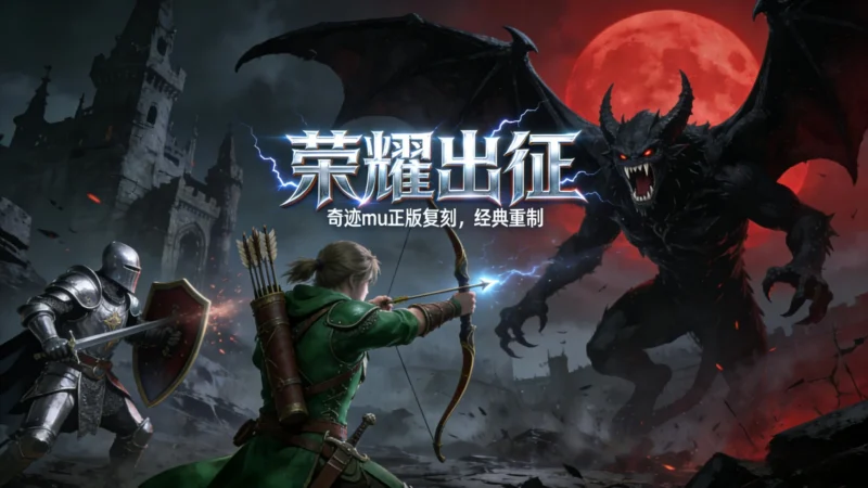 《奇迹mu：荣耀出征》正版授权高度还原，自由交易不逼氪，散人大佬都能玩！-游昕怀旧手游论坛