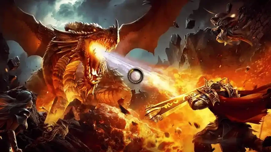 《小小屠龙原始火龙》官网｜正版火龙单职业｜复古高爆热血归来-游昕怀旧手游论坛