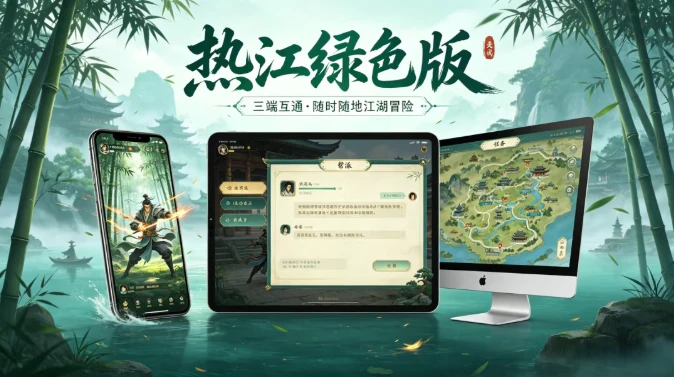 《热江绿色版搬砖打金攻略：散人零氪，以游养玩全指南》-游昕怀旧手游论坛