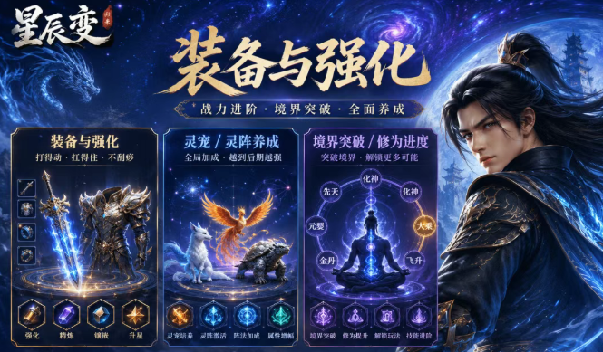 《星辰变：归来》新手攻略：如何快速提升战斗力？-游昕怀旧手游论坛 - 经典怀旧手游玩家交流社区