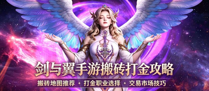 剑与翼手游：新手搬砖打金攻略！从游戏搬砖点、职业选择、前期升级规划、游戏搬砖点等等全方位分析，助力大家在新区获得不错收益！-游昕怀旧手游论坛 - 经典怀旧手游玩家交流社区