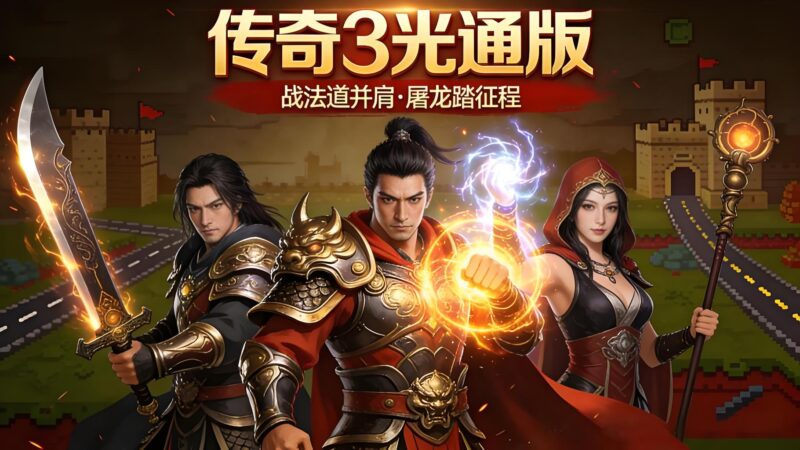 《传奇 3 光通版》玛法烽烟重燃光通旧梦-游昕怀旧手游论坛 - 经典怀旧手游玩家交流社区